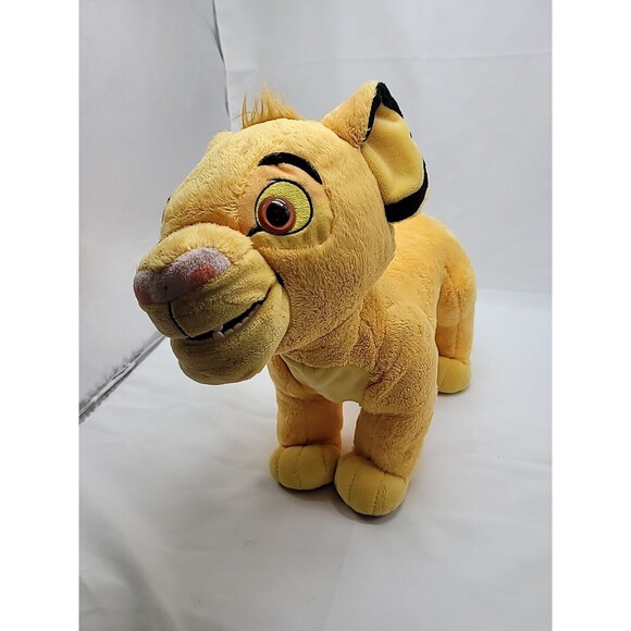 The Lion King Talk And Roar Roaring Simba 12” Tall Plush Tested Works - Picture 2 of 16